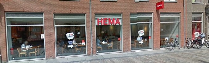 Roeispaan voorbeeld been HEMA, Bergen op Zoom