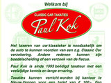 Paul Kok Classic Car Taxaties
