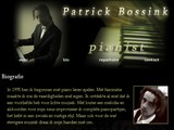Pianist Patrick Bossink