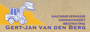 Machinist en Verhuurbedrijf Gert-Jan van den Berg