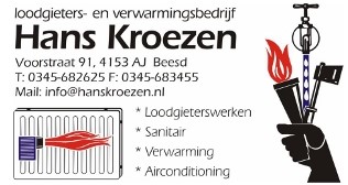Loodgieters- en Verwarmingsbedrijf Hans Kroezen